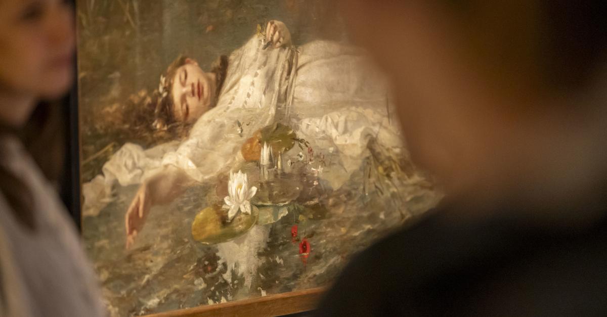 Taylor Swift Fans begeistert vom Gemälde im Wiesbadener Landesmuseum