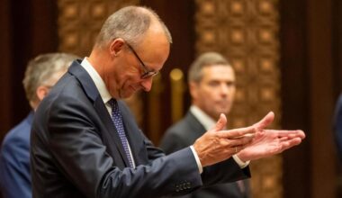 Türkeibesuch: Merz und Erdogan geraten über den Gazakrieg in offenen Streit