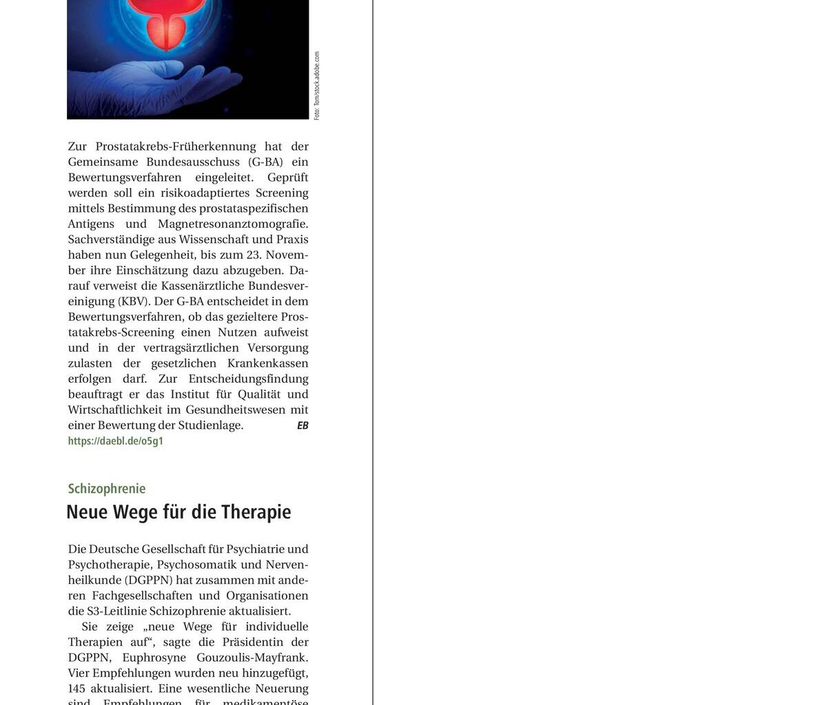 Neue Wege für die Therapie – Deutsches Ärzteblatt