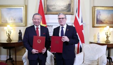 [Foto] Generalsekretär Lam trifft den ehemaligen britischen Premierminister Tony Blair