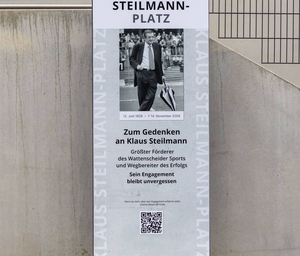 Klaus-Steilmann-Platz in Wattenscheid eingeweiht - Radio Bochum