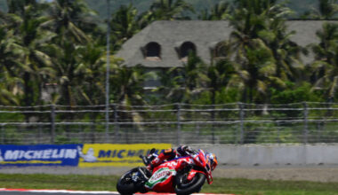 Honda-Werksfahrer Luca Marini gelang die Bestzeit