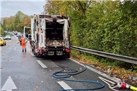 20.10.: Brennender LKW in Königswinter