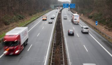 Sperrung auf der A43 in Bochum