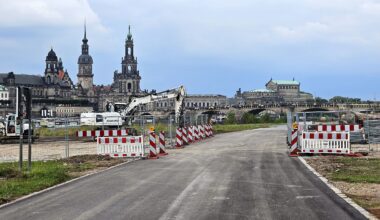 Der Elberadweg ist wieder frei. Foto: Anton Launer