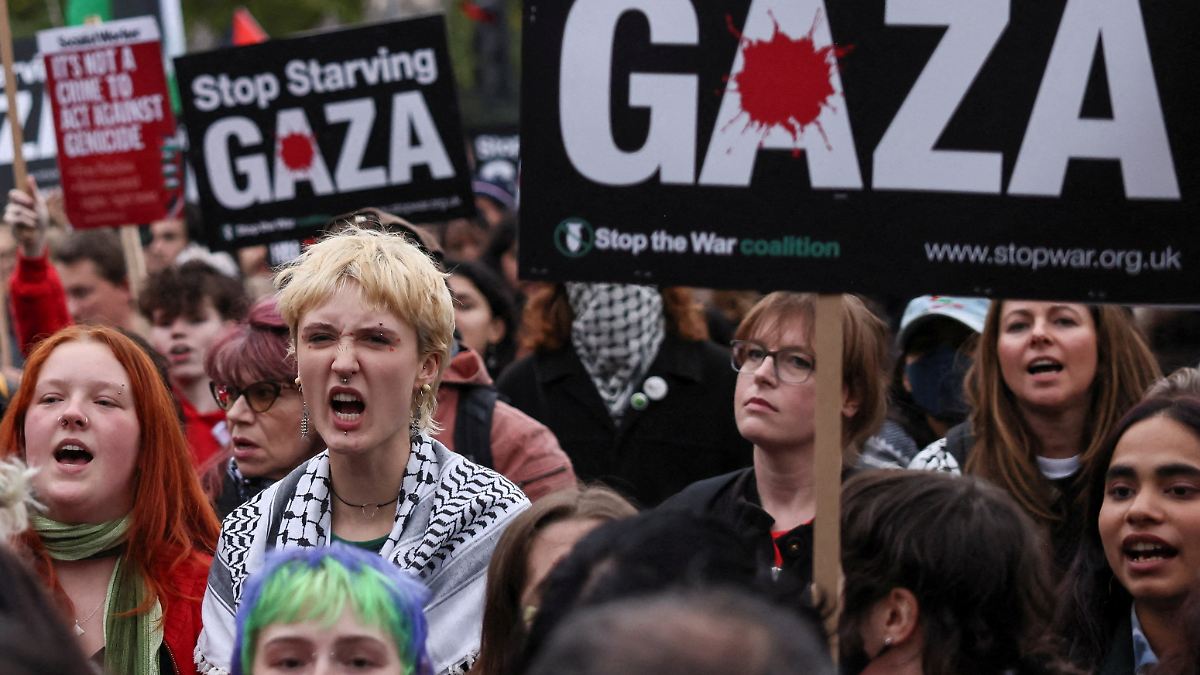 Krawall auch in Rom und Berlin: 442 Festnahmen bei Pro-Palästina-Protest in London