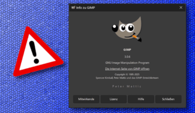 GIMP: Manipulierte Bilder können Schadcode einschmuggeln