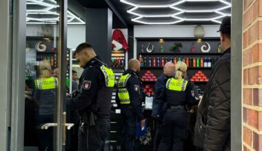Razzia in Barber-Shops in Hamburg