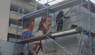 Oberbarmen: Neues Wandgemälde entsteht - Radio Wuppertal