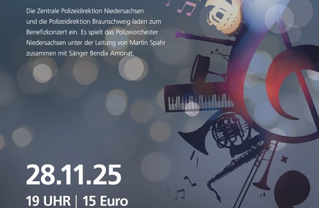 POL-BS: Benefizkonzert zum Advent 2025: Kartenvorverkauf startet am 3. November