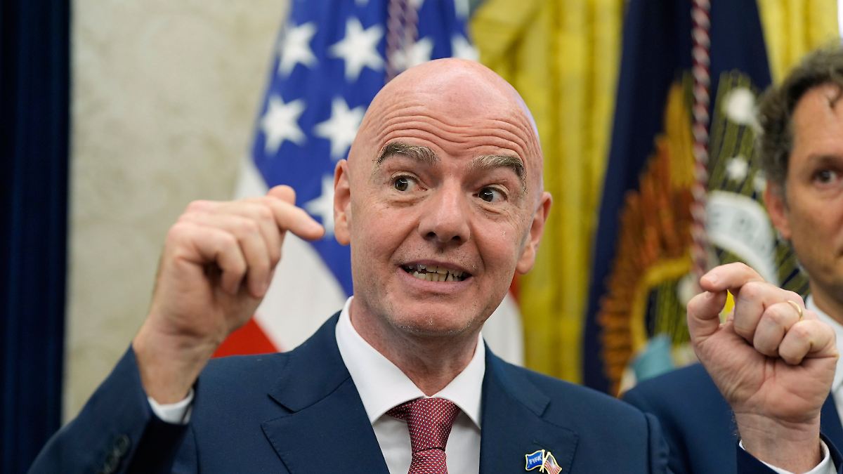Pikante Note wegen Trump: FIFA und der Gaza-Krieg: Gianni Infantino macht klare Ansage