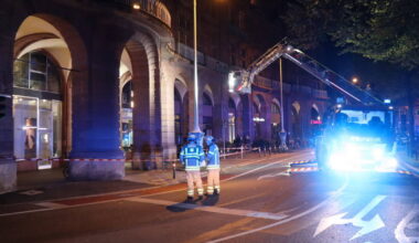 Mannheim: Großeinsatz wegen Rauchentwicklung im Bereich Wasserturm - Polizeiberichte aus Rhein-Neckar-Odenwald