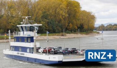 Altrip/Mannheim: Die neue Fähre heißt "Alma" - Mannheim und Metropolregion Rhein-Neckar - Nachrichten und Aktuelles