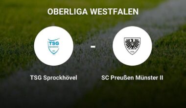 Knappes Scheitern für TSG Sprockhövel gegen SC Preußen Münster II