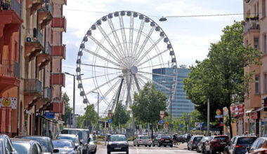 Das Mannheimer Riesenrad hat den richtigen Weg am Alten Meßplatz gewiesen