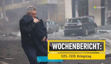 1335.-1339. Kriegstag: Massive Angriffe, US-Sanktionen gegen Russland, Moskaus eingefrorene Gelder