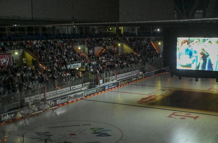 So hat den Mannheimer Eishockey-Fans der Friedrichspark-Film gefallen