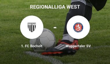 Wuppertaler SV bietet 1. FC Bocholt Paroli