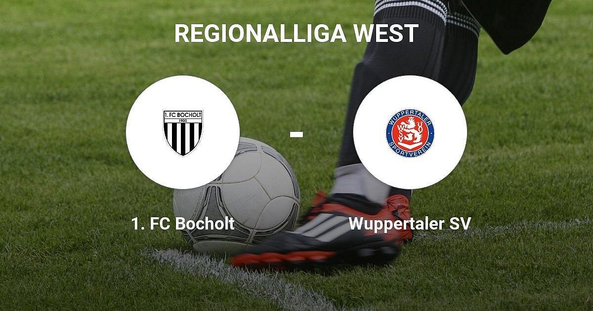 Wuppertaler SV bietet 1. FC Bocholt Paroli