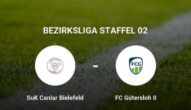 FC Gütersloh II sichert sich knappen Sieg gegen den SuK Canlar Bielefeld
