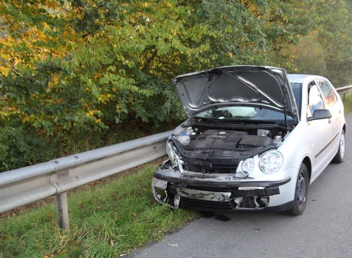 Unfall nach Fahrfehler beim Fahrstreifenwechsel