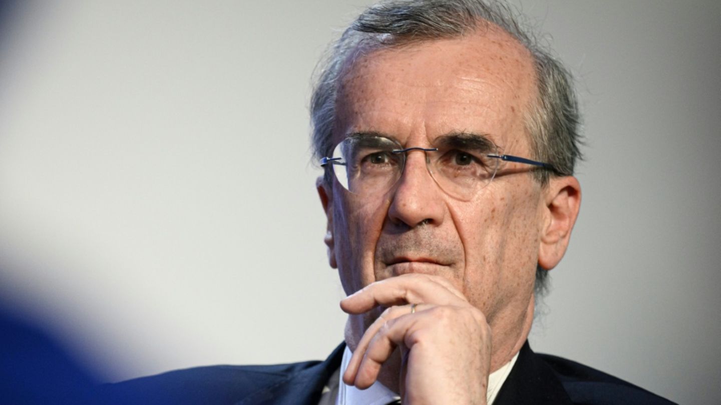 François Villeroy de Galhau 2022 in Davos