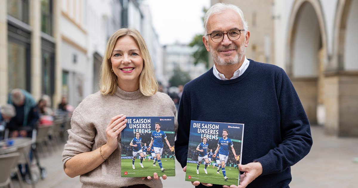 „Die Saison unseres Lebens“ – das neue Arminia-Buch ist jetzt im Handel erhältlich