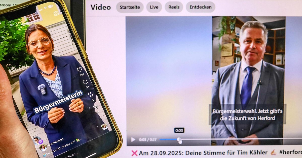 SPD klebt, CDU klickt: Wie Instagram und Co. den Herforder Wahlkampf geprägt haben