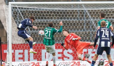 Heimtor und Sieg: Hertha-Premieren beim 2:1 gegen Münster