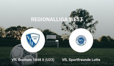 VfL Sportfreunde Lotte sichert sich knappen Sieg gegen VfL Bochum 1848 II (U23)