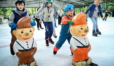 Nach Defekt in Bielefeld: Saisoneröffnung der Oetker-Eisbahn um eine Woche verschoben