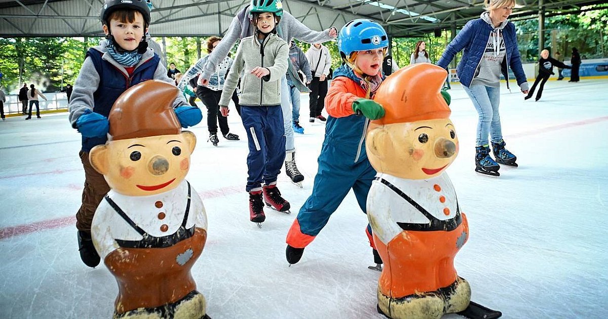 Nach Defekt in Bielefeld: Saisoneröffnung der Oetker-Eisbahn um eine Woche verschoben