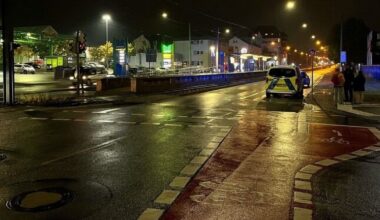 Dunkle Jahreszeit: Radfahrer leicht verletzt