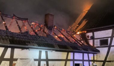 Bauernhof in Dortmund-Brechten erneut in Flammen