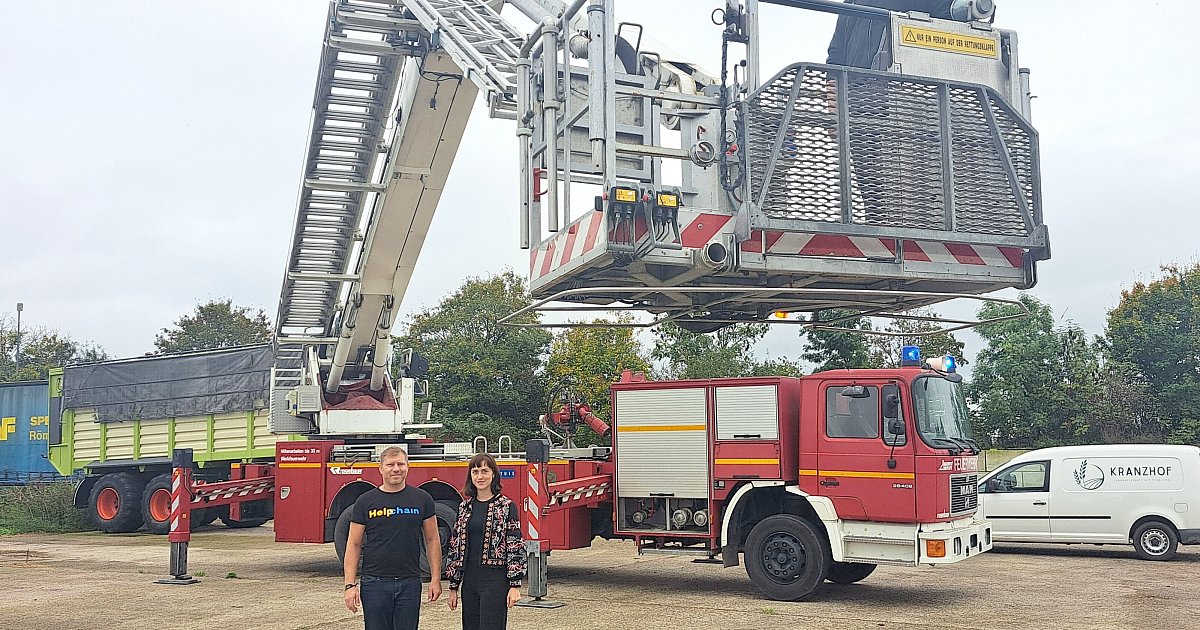 Herforder Verein sammelt für Feuerwehr-Fahrzeug für Rettungseinsätze in der Ukraine