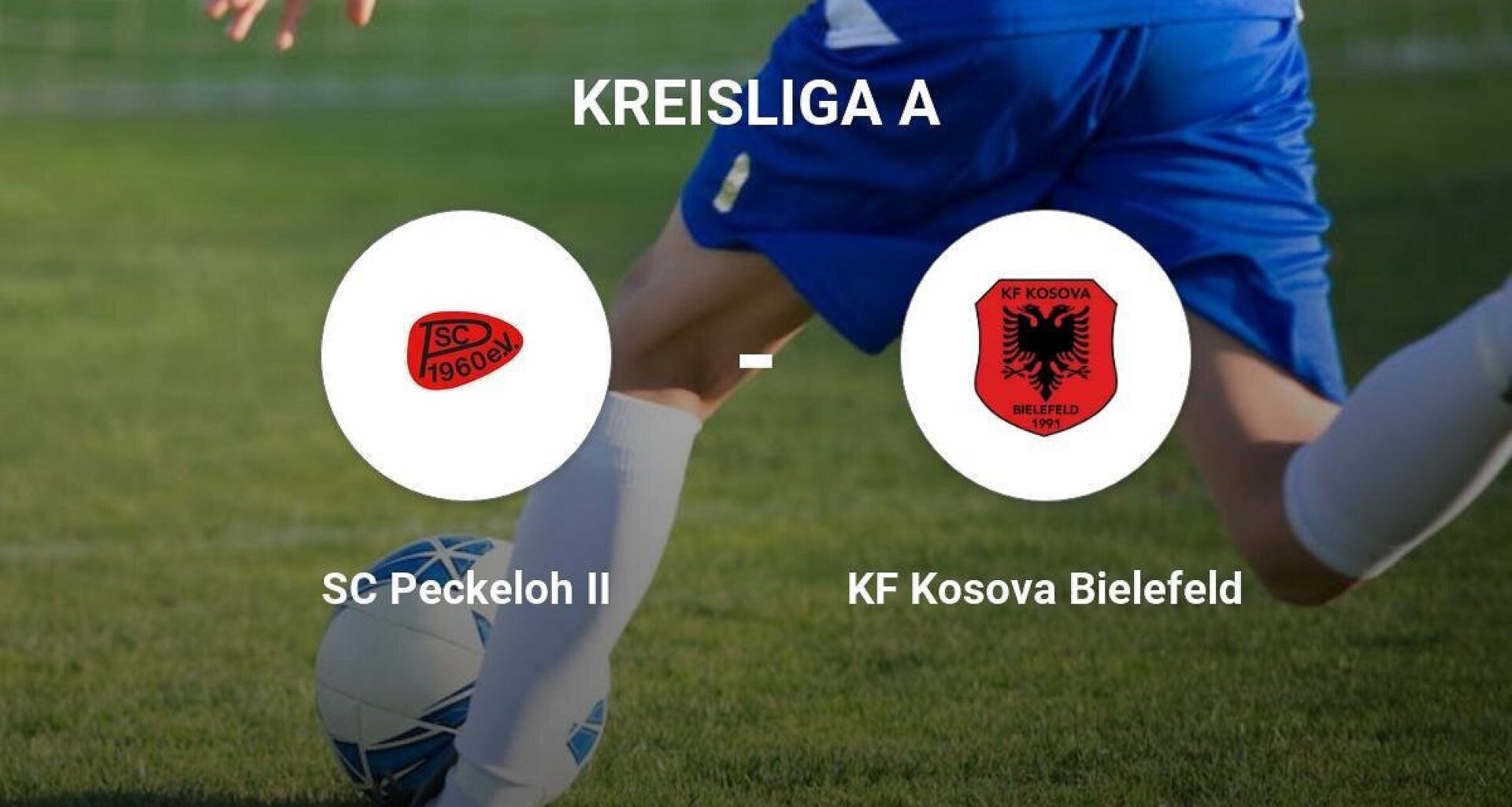 Enger Ausgang für KF Kosova Bielefeld gegen SC Peckeloh II | Haller Kreisblatt
