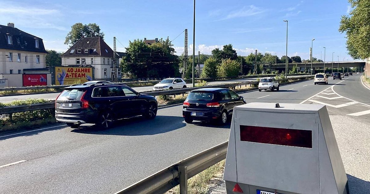 An diesen 51 Bielefelder Straßen stehen die mobilen Blitzer