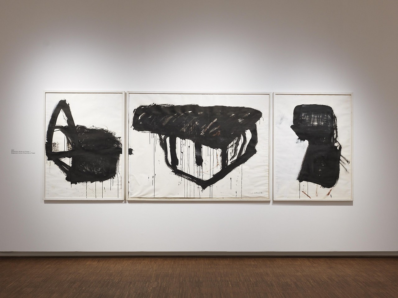 Ausstellungsansicht, Alois Riedl. Ohne Titel