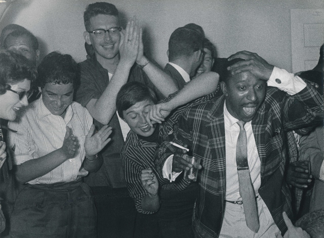 Ollie McLaughlin, Hotel Viking, Newport Jazz Festival, Rhode Island, 1956