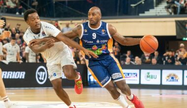 Basketballer empfangen im Europe Cup Team aus Tartu in Estland