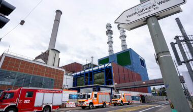 Frankfurt/Main: Alarm im Kraftwerk! Feuer im Kohlebunker | Regional