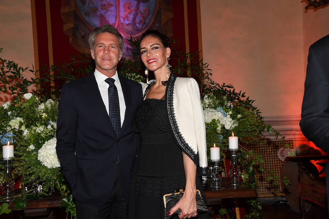 Emmanuel-Philibert von Savoyen und Adriana Abascal im April 2025