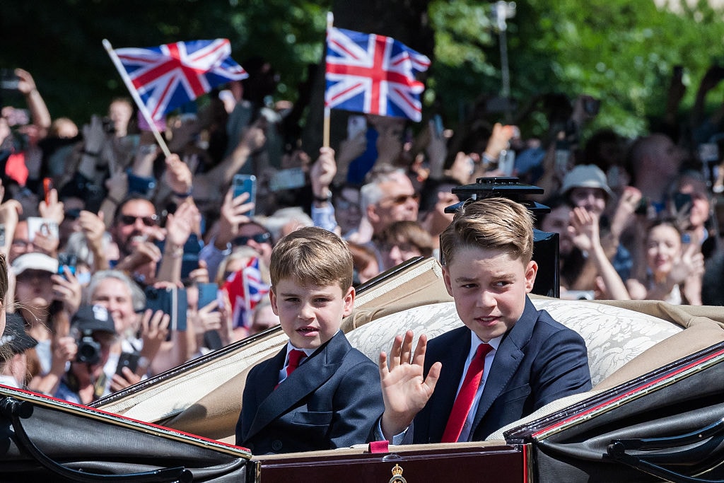 Prinz Louis und Prinz George im Juni 2025