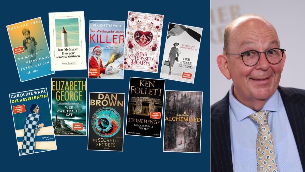 Bestsellercheck von Denis Scheck bewertet die zehn meistverkauften Titel gerade.