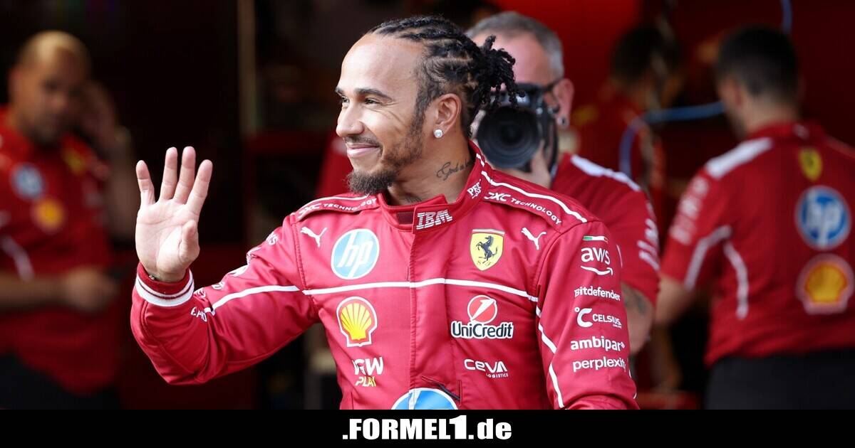 Lego-Kunstwerk rührt Lewis Hamilton zu Tränen