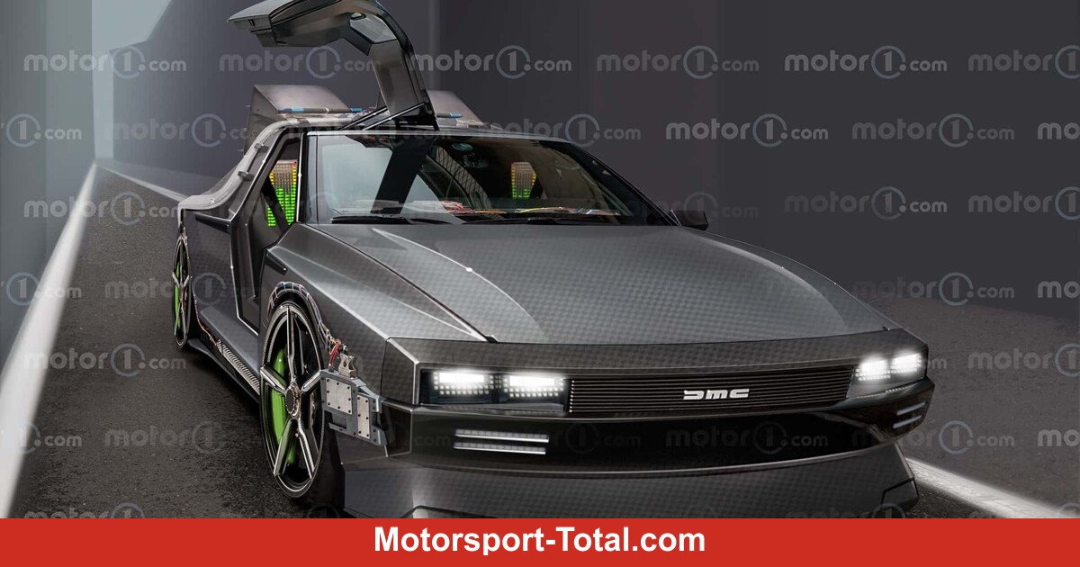 So würde ein DeLorean aus "Zurück in die Zukunft 4" aussehen