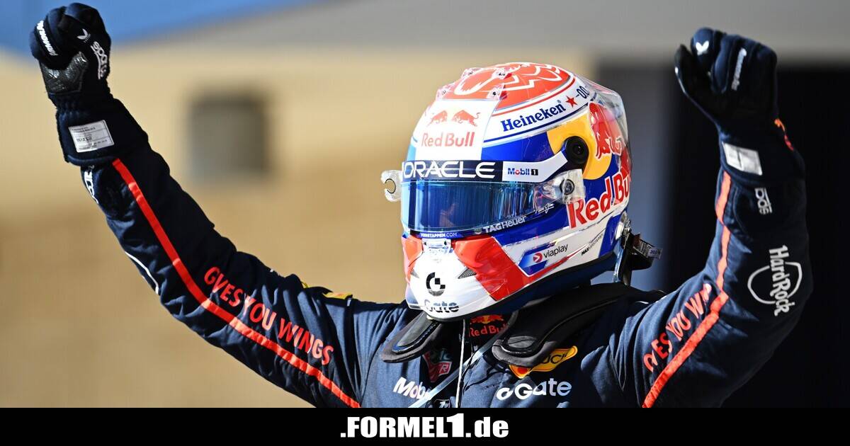 Sieg auf ganzer Linie für Max Verstappen
