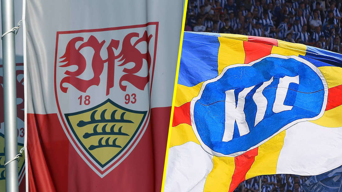Der VfB Stuttgart und der Karlsruher SC sind Erzrivalen. 