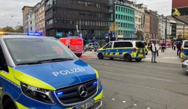 Angeschossener vorbestraft - Polizei sichtet Videos nach Schüssen auf Mann in Düsseldorf - Panorama
