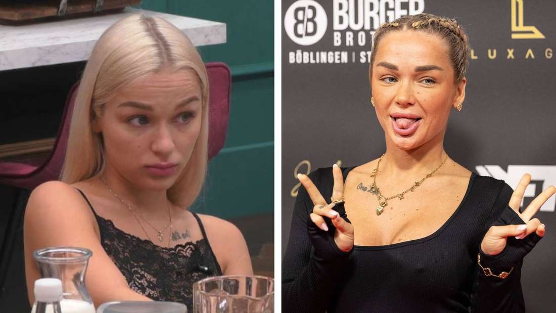 Emmy Russ vor und nach ihren Beaty-OPs